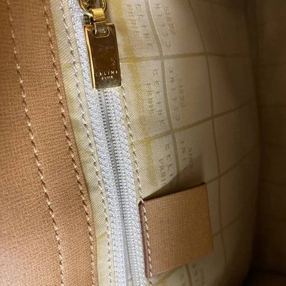 Authentic Celine Tan Handbag - Picture 10 of 11